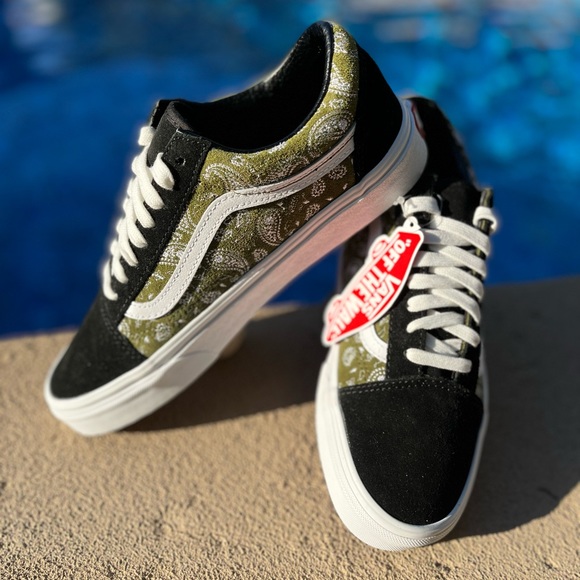 Vans Peace Paisley Old Skool Sneakers - Picture 12 of 15